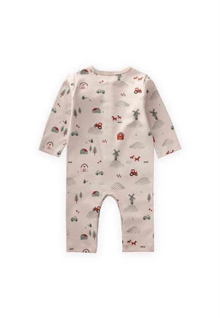 Baskılı Tulum 0-3 Yaş BEJ