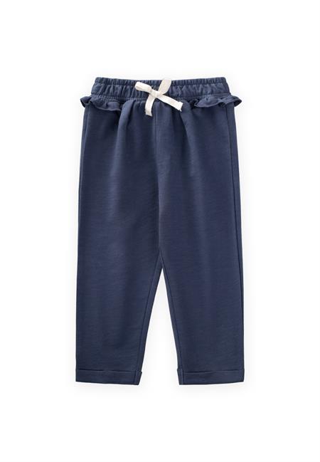 Fırfırlı Eşofman 1-5 Yaş Lacivert