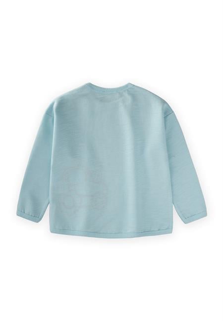 Traktör Nakışlı Sweatshırt 0-4 Yaş MAVİ
