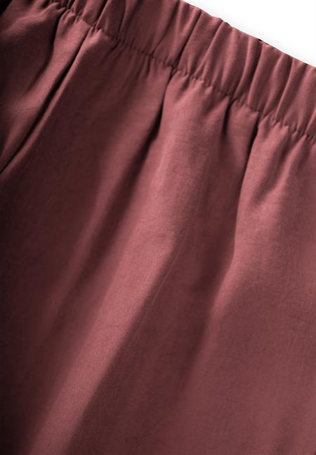 Mevsimlik Modal Pantolon 8-12 Yaş Bordo