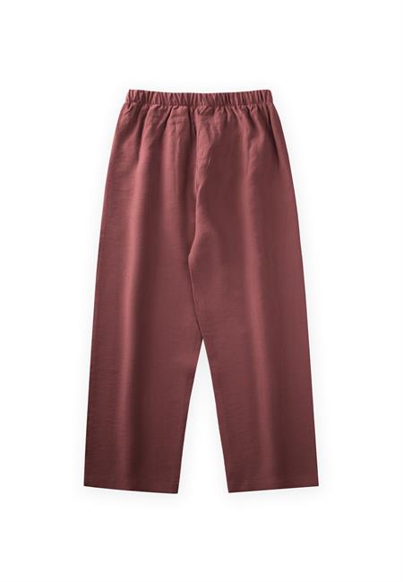 Mevsimlik Modal Pantolon 8-12 Yaş Bordo