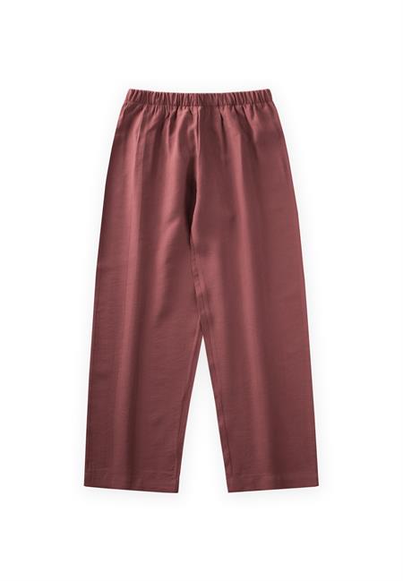 Mevsimlik Modal Pantolon 8-12 Yaş Bordo