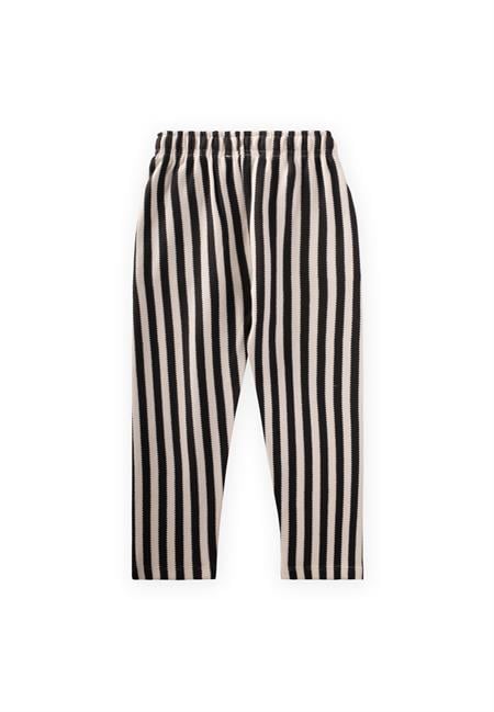 Çizgili Eşofman 3-12 Yaş Siyah