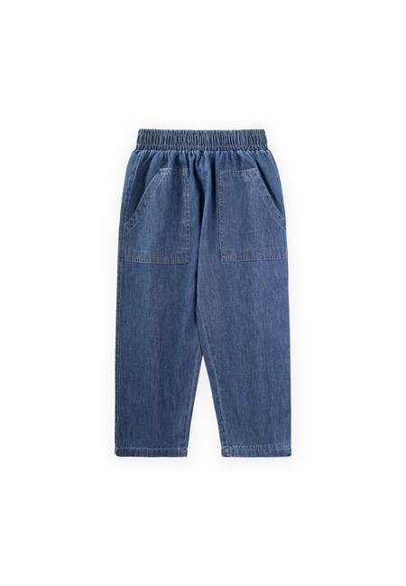 Kot Pantolon 2-8 Yaş Mavi