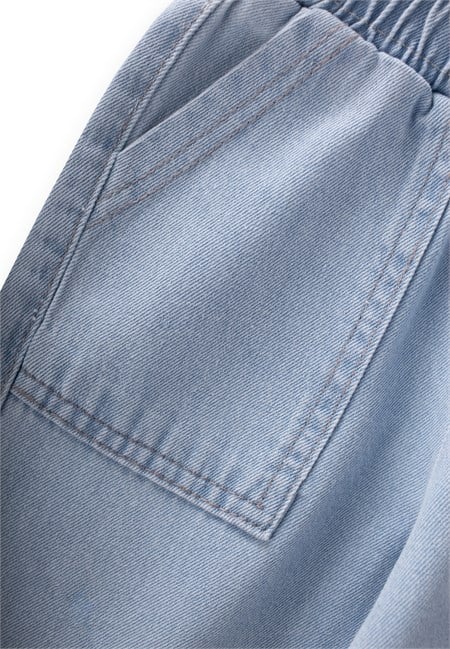 Kot Pantolon 2-8 Yaş Buz Mavisi