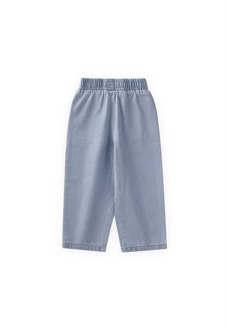 Kot Pantolon 2-8 Yaş Buz Mavisi
