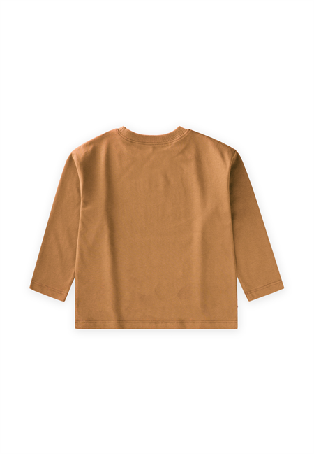 Mevsimlik Basic T-Shırt 8-14 Yaş CAMEL