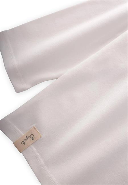 Mevsimlik Basic T-Shırt 8-14 Yaş Kırık Beyaz