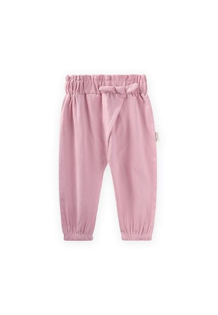 Kadife Bebe Şalvar Pantolon 0-3 Yaş Leylak