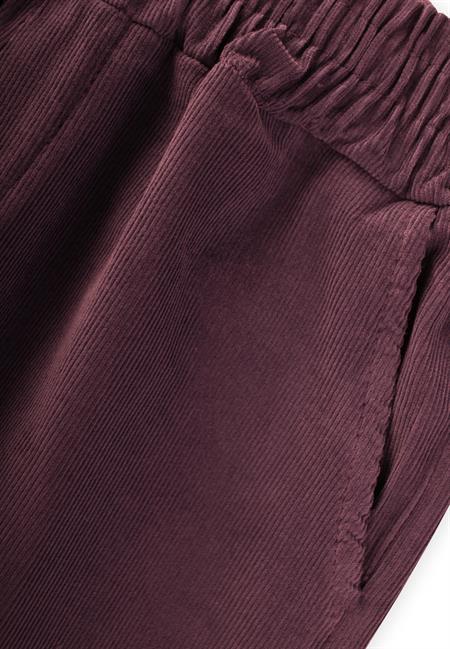 Kadife Pantolon 4-12 Yaş MÜRDÜM