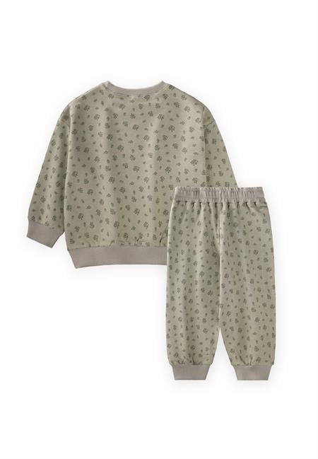 Sweatshirt Takım 2-8 Yaş Çiçek Desen