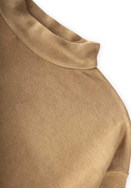 Yumuşak Dökümlü Oversize Bambu Takım 3-10 Yaş OLİVE