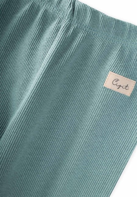 Tayt Pantolon 1-5 Yaş Mint Yeşili
