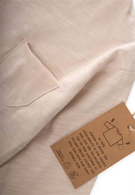 Uzun Kollu Mevsimlik T-Shırt 1-7 Yaş EKRU