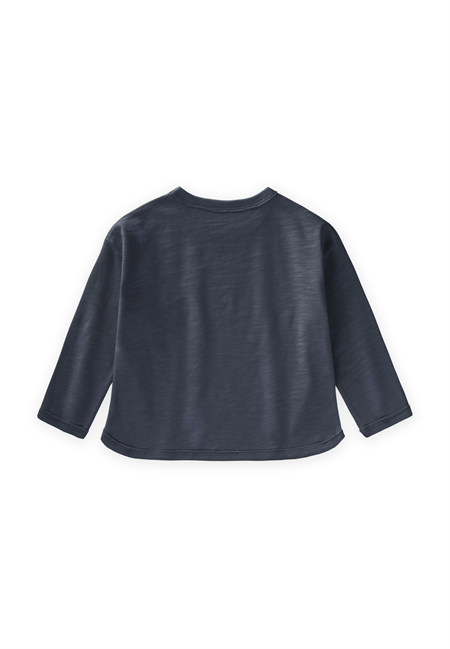 Uzun Kollu Mevsimlik T-Shırt 1-7 Yaş LACİVERT