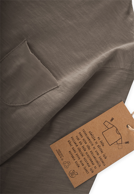 Uzun Kollu Mevsimlik T-Shırt 1-7 Yaş VİZON