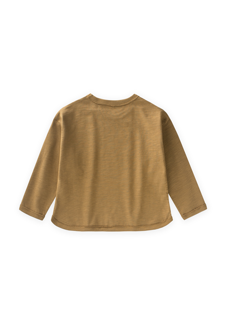 Uzun Kollu Mevsimlik T-Shırt 1-7 Yaş Olive