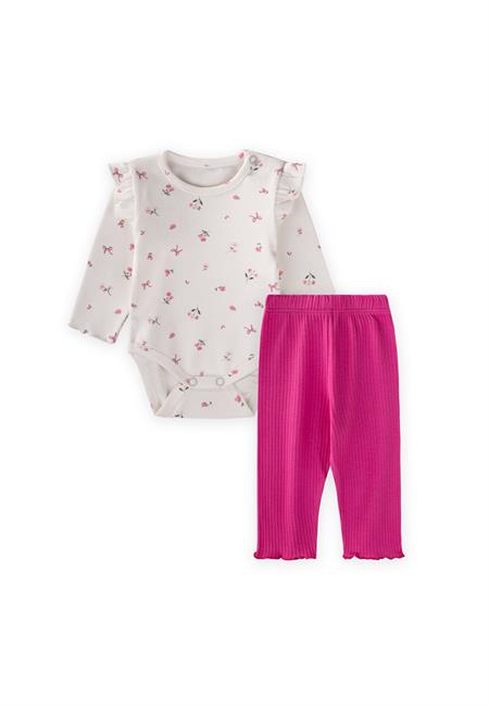 Fitilli Zıbın Takım 0-3 Yaş EKRU