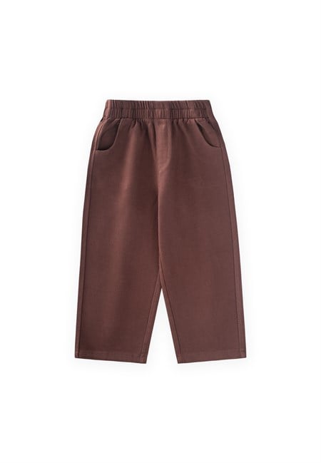 Baggy Pantolon 2-10 Yaş Bordo