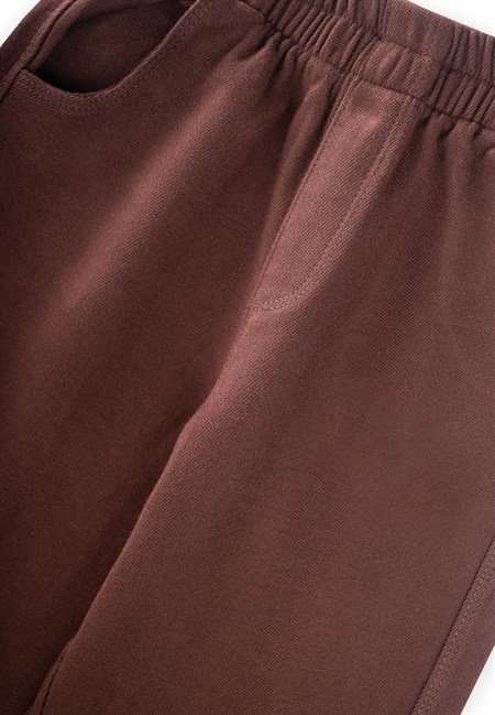 Baggy Pantolon 2-10 Yaş Bordo