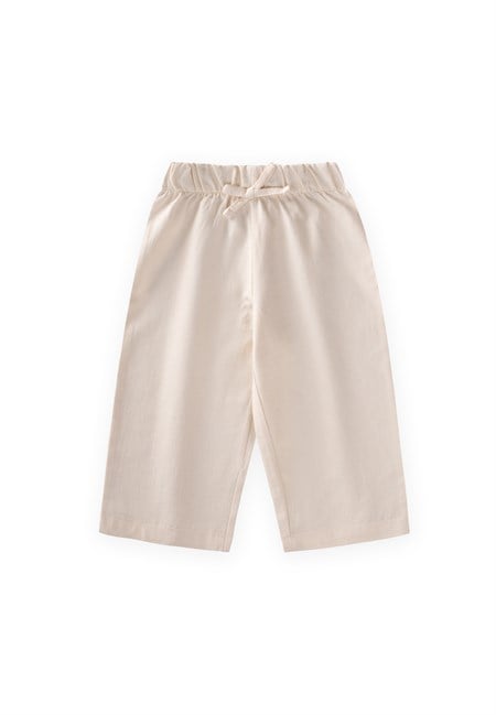 Flanel Pantolon 1-7 Yaş Naturel