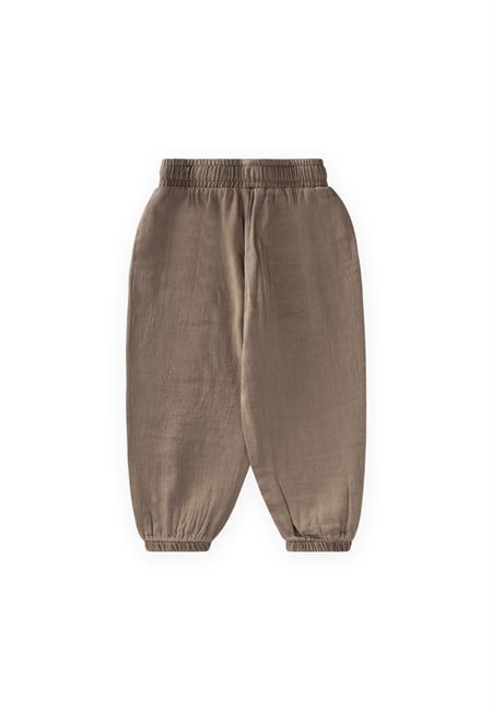 Müslin Gabardin Pantolon 2-8 Yaş VİZON