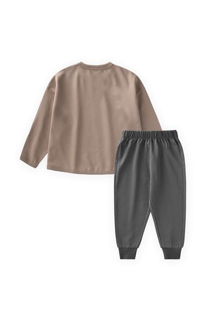 Sweatshirt Takım 2-7 Yaş S Vizon