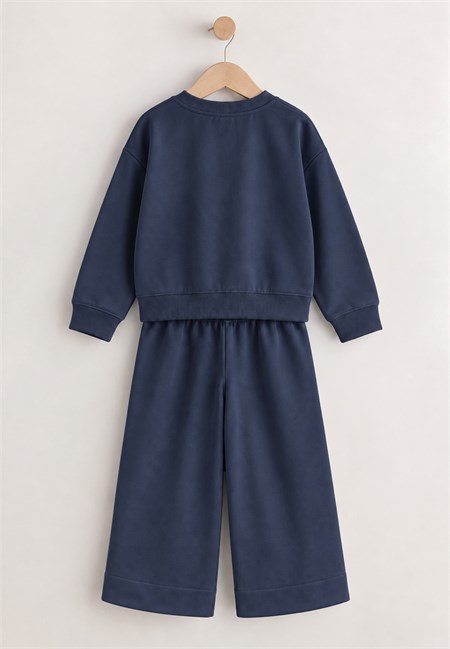 Sweatshirt Takım 8-12 Yaş LACİVERT