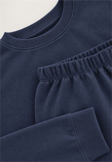 Sweatshirt Takım 8-12 Yaş LACİVERT