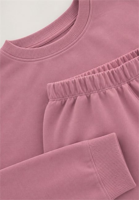 Sweatshirt Takım 8-12 Yaş Leylak