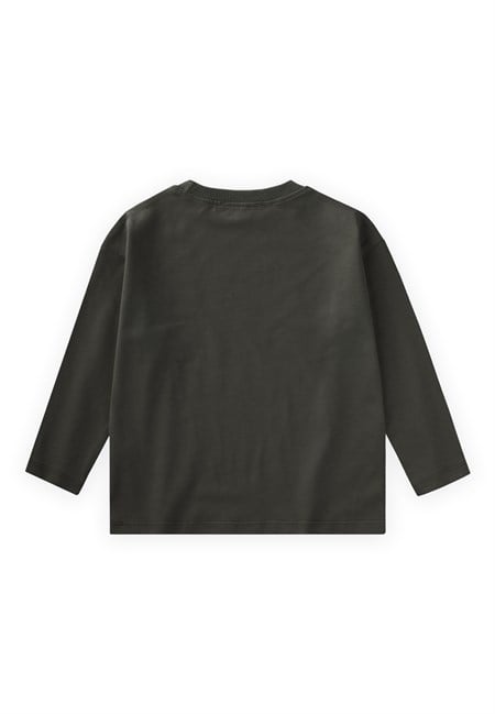 Mevsimlik Basic T-Shirt 8-12 Yaş Haki Yeşil