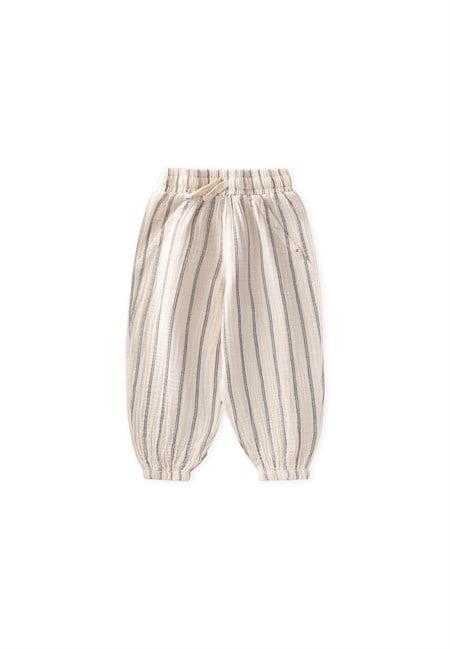 Müslin Şalvar Pantolon 1-6 Yaş ÇİFT ÇİZGİLİ