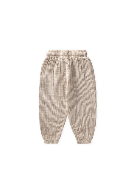 Müslin Şalvar Pantolon 1-6 Yaş SOFT YEŞİL ÇİZGİLİ