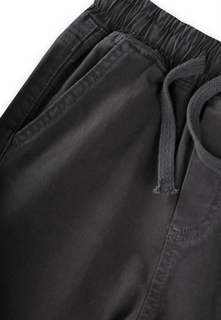 Gabardin Parçalı Pantolon 2-12 Yaş Antrasit