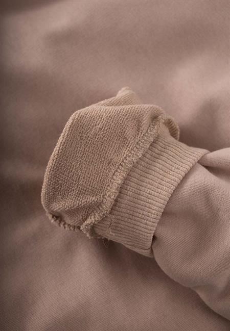 Basic Karyoka Detaylı Sweatshırt Takım 3-8 Yaş BEJ