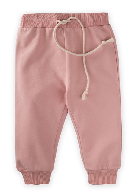Basic Eşofman 1-9 Yaş Pudra Pembe