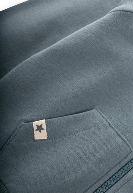 Kapşonlu Fermuarlı Hırka 1-14 Yaş Çağla Yeşili