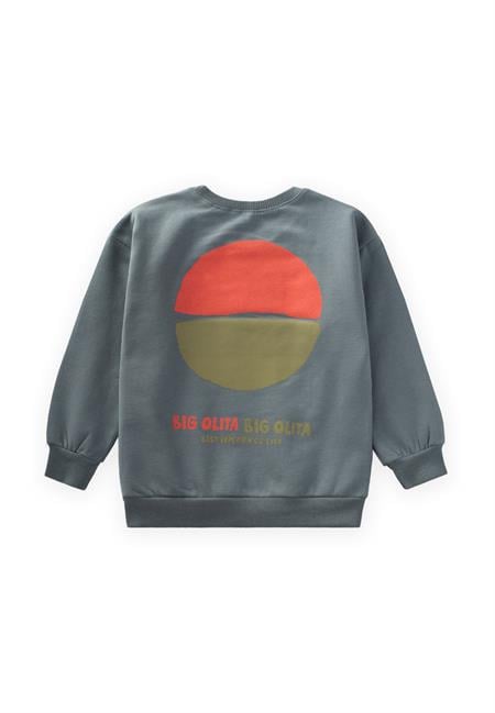 Bıg Olıta Baskılı Sweatshirt 2-10 Yaş Çağla Yeşili