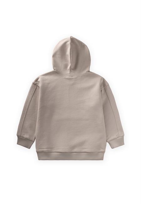 Kapşonlu Sweatshirt 2-10 Yaş Taş