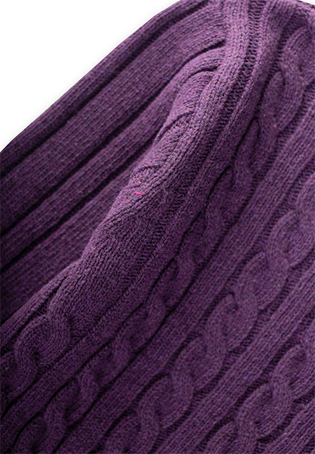 Saç Örgülü Kazak 1-8 Yaş MOR