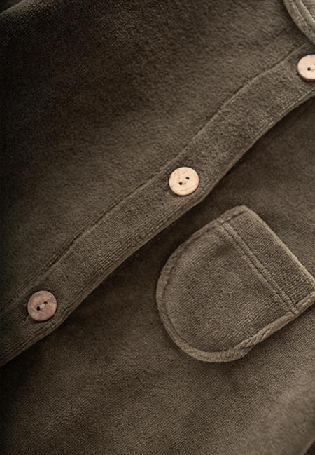 Kadife Tulum 0-3 Yaş HAKİ YEŞİL