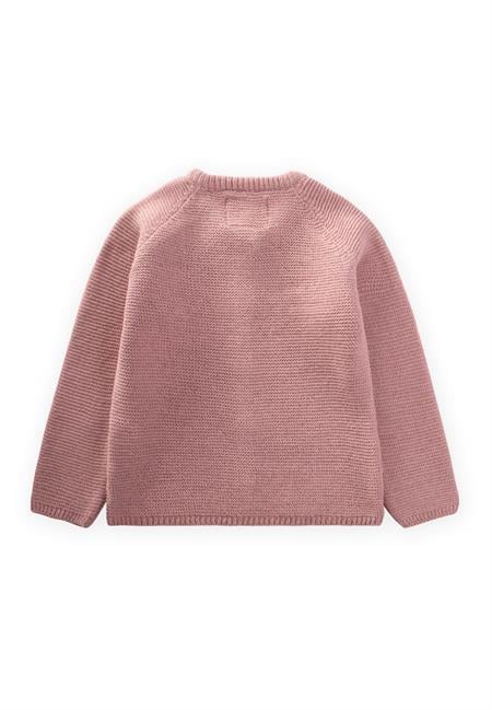 Links Triko Hırka 1-8 Yaş Pudra Pembe