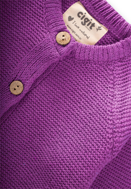 Links Triko Hırka 1-8 Yaş ERGUVAN