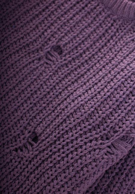 Selanik Triko Kazak 2-8 Yaş Mor