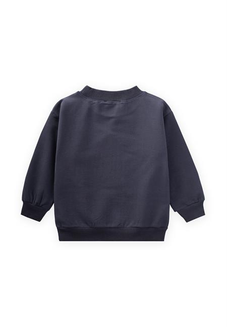Süzene Nakışlı Sweatshirt 1-7 Yaş Antrasit