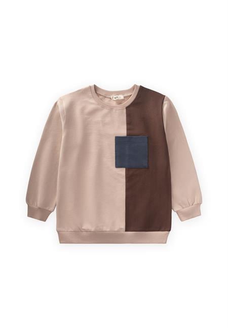 Sweatshirt 4-12 Yaş Bej