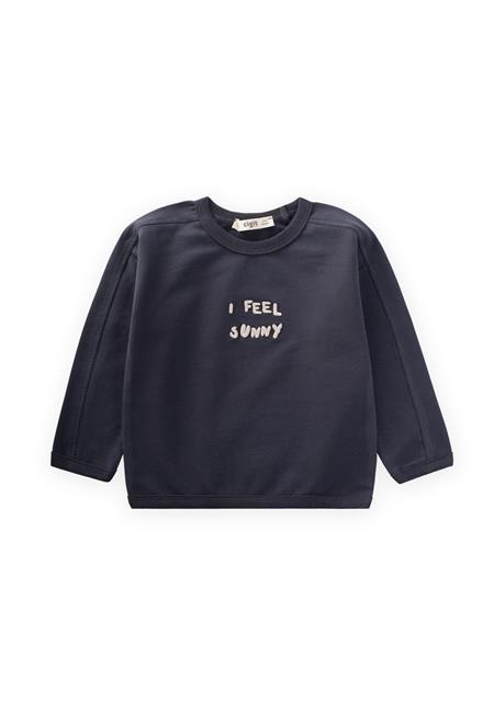 Nakışlı Sweatshirt 1-7 Yaş Antrasit