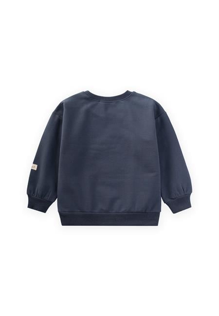 At Aplikeli Sweatshirt 1-6 Yaş Lacivert