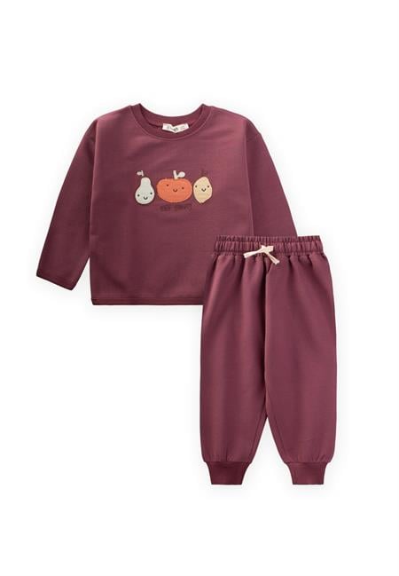 Sweatshırt Takım 1-5 Yaş MÜRDÜM