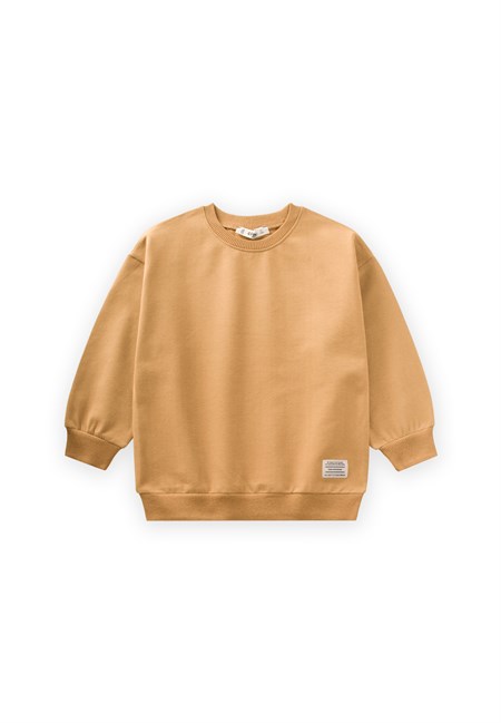 Sweatshirt 2-12 Yaş Hardal Sarı
